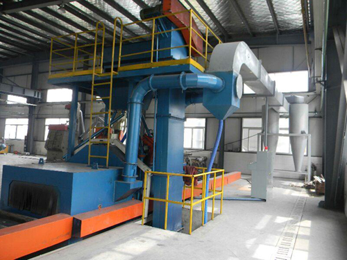 噴砂機粉塵治理（上海***鋼結(jié)構(gòu)制造公司）